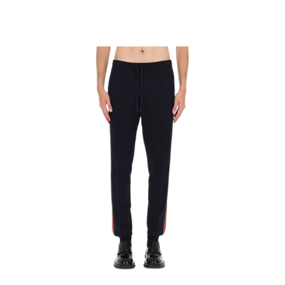 Technical Jersey Sportswear Trousers with Web