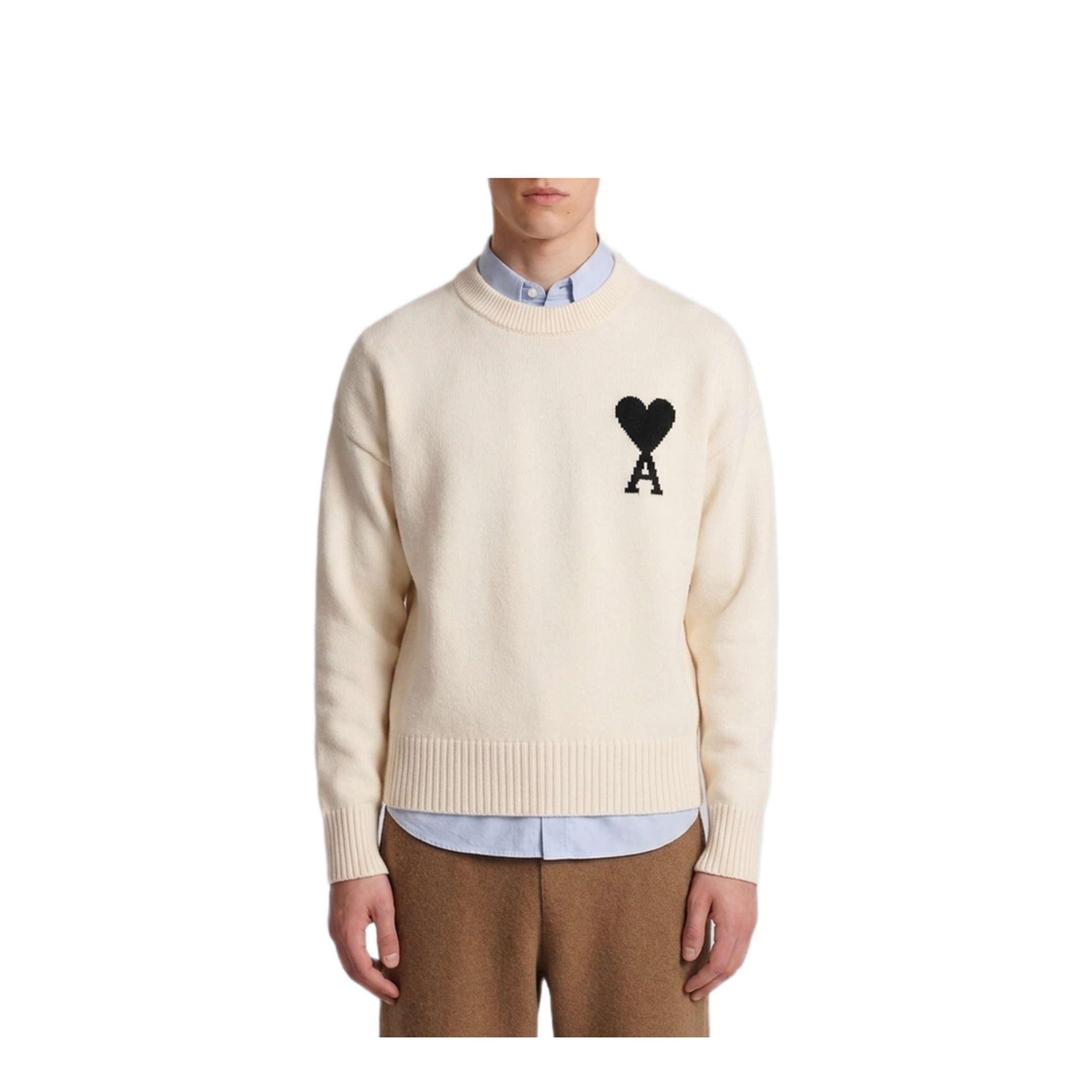 MAYFEYR - Ami Paris - 100 Wool Sweater - UKS838018151