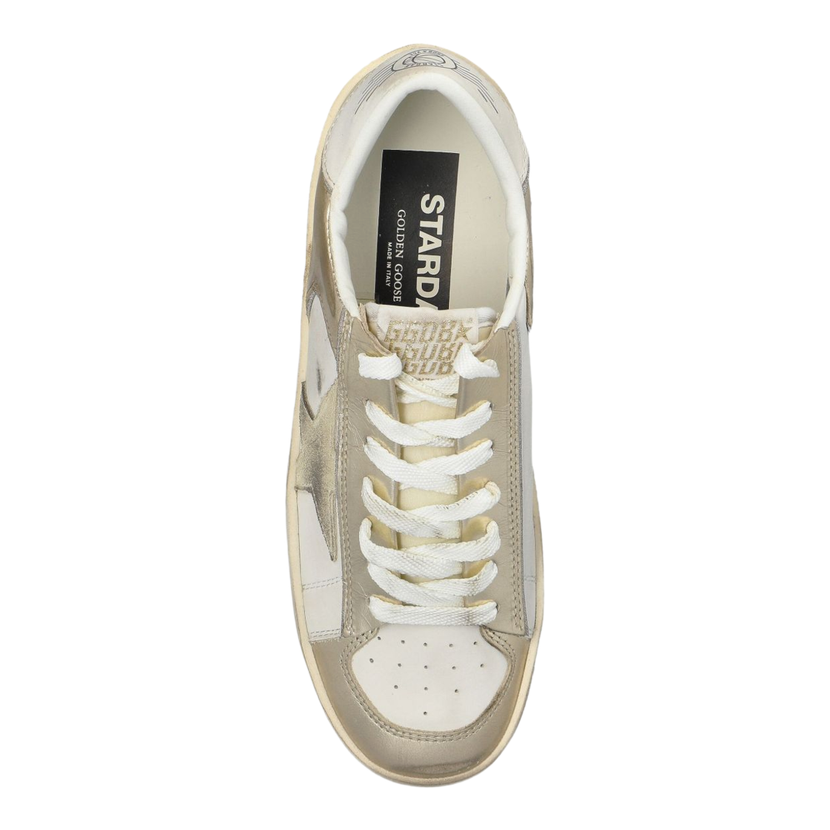 Lace-Up Flat Sneakers