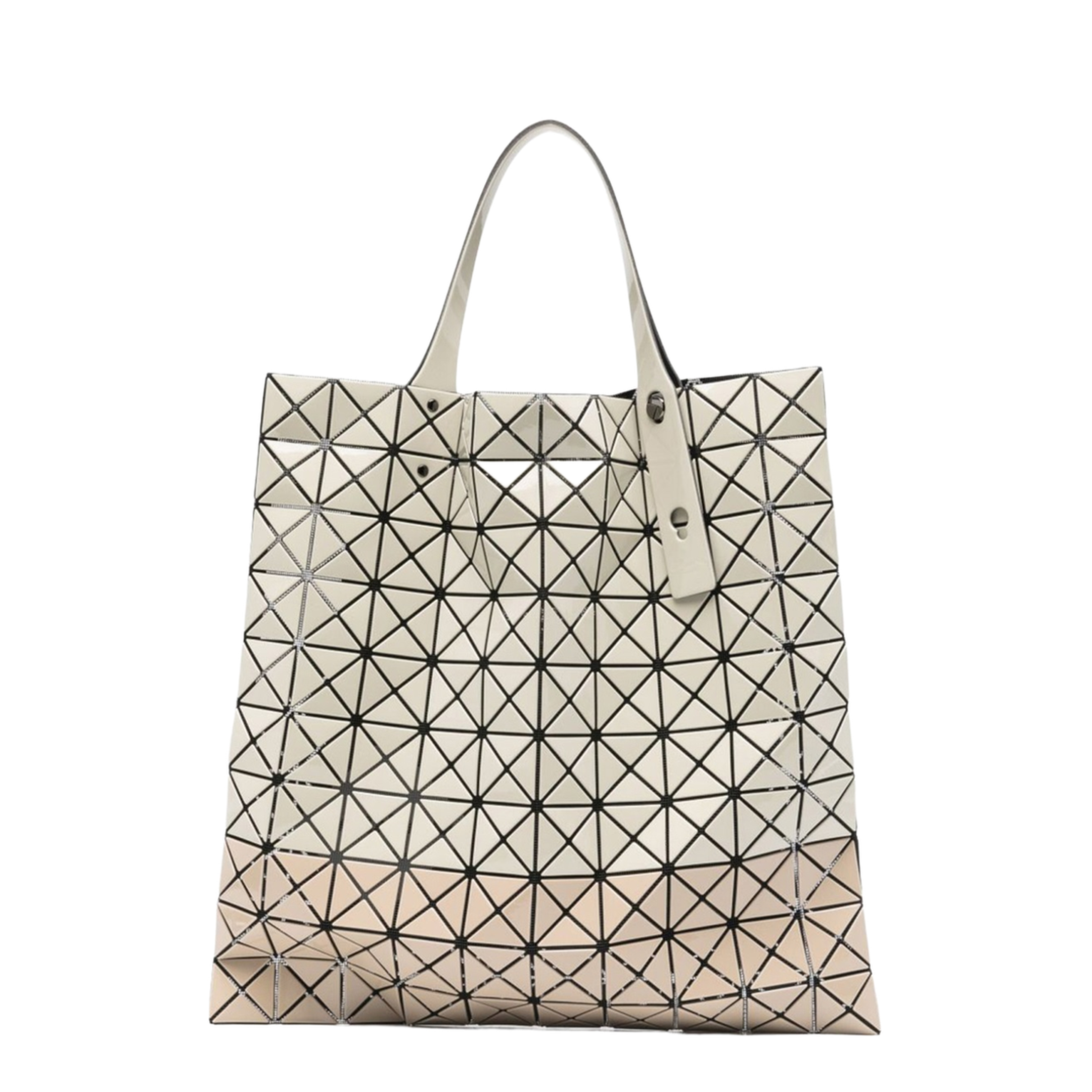 Prism BiColor Shopping Bag White