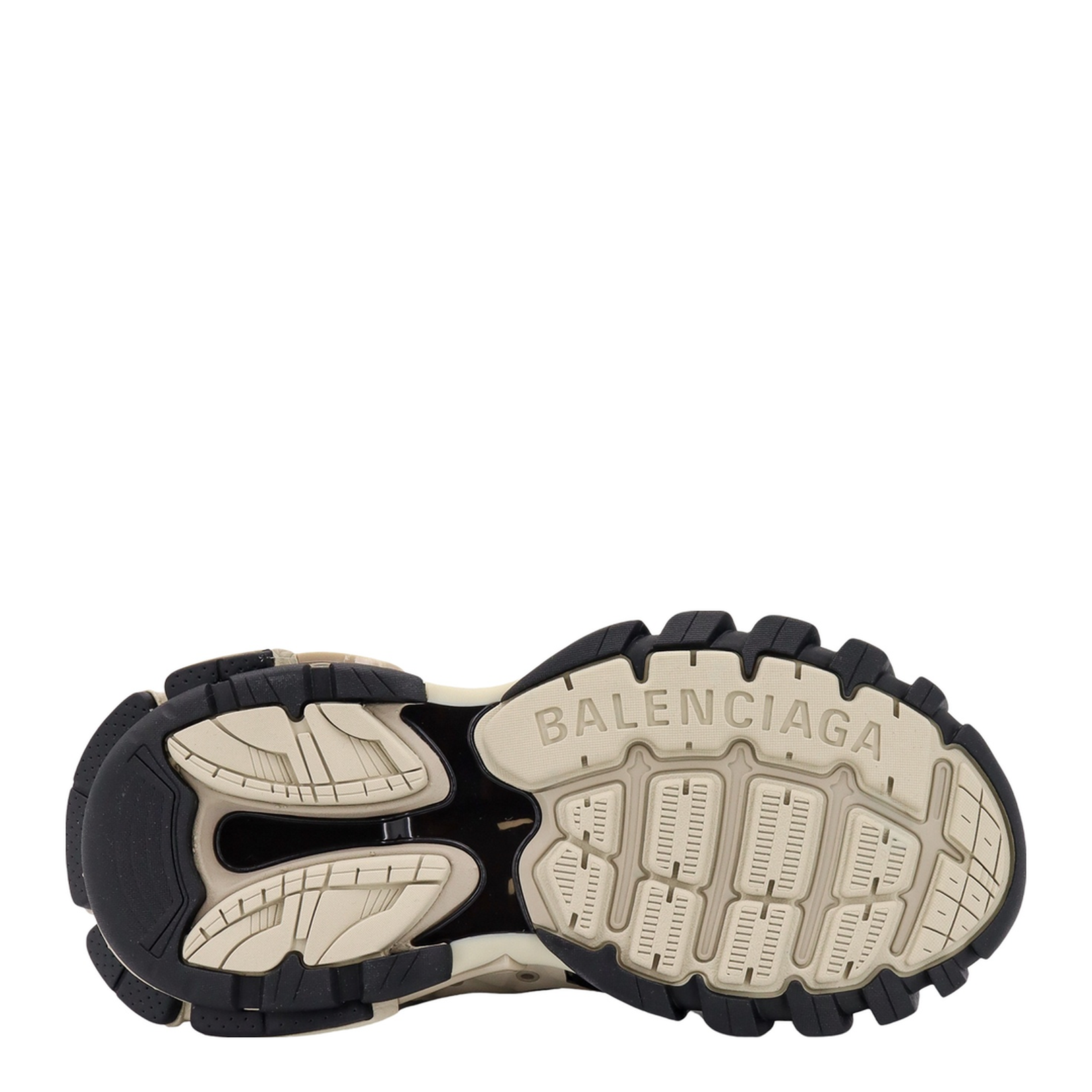 Track Sneakers in Beige/Black