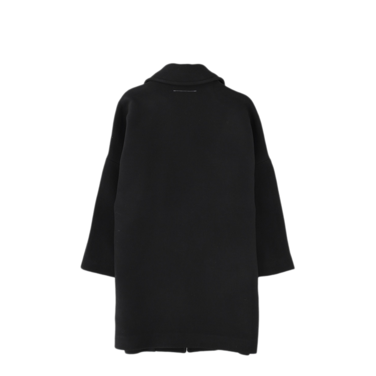 MAYFEYR - Mm6 Maison Margiela - Single Breasted Coat With Wide Construction - M60833KMM00WM6900