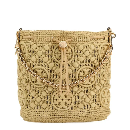 T Monogram Bucket Bag