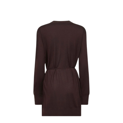 MAYFEYR - Dries Van Noten - Tibati Long Cardigan With Thin Belt - 0112042700704