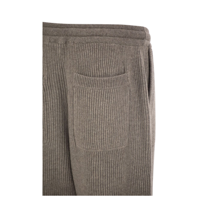 MAYFEYR - Brunello Cucinelli - Cashmere Rib Knit Joggers With Drawstring - M22704849GC9756