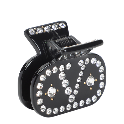 Plastic Hair Clip Black