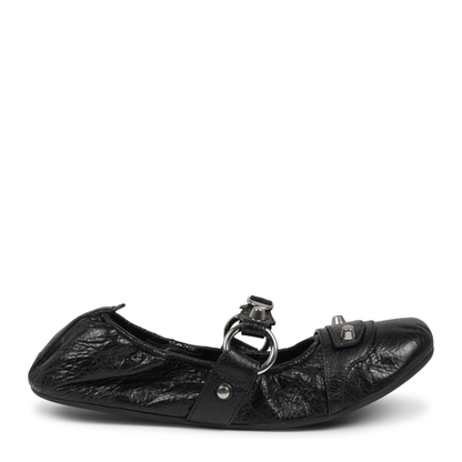 City Ballerina in Black/Silver