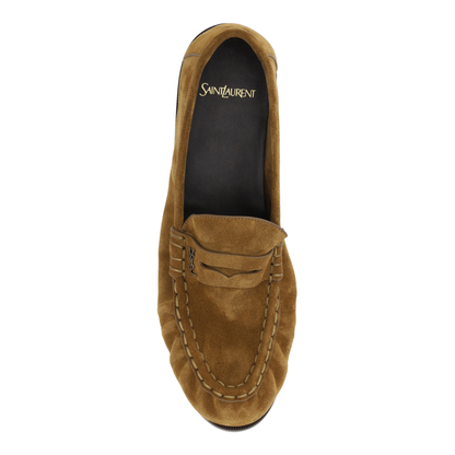 MAYFEYR - Saint Laurent - Le Loafer Suede Loafers - 8168122W5AC