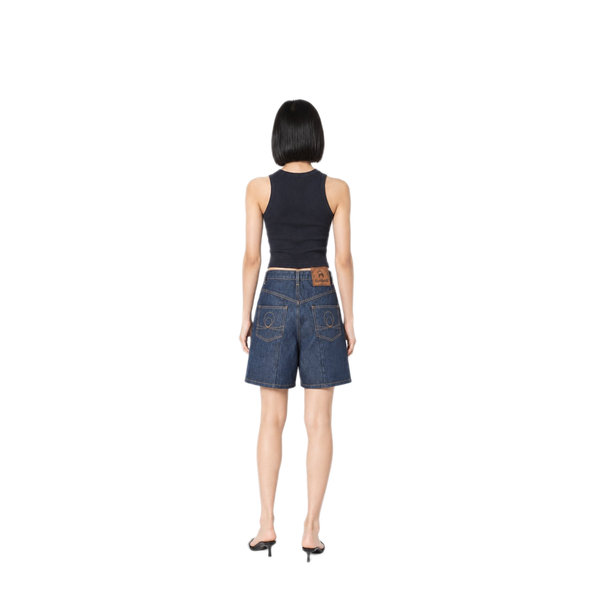 Midnight Denim Shorts