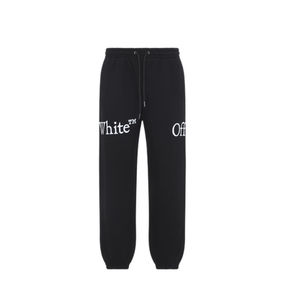 MAYFEYR - Off-White - Black Bookish Scarf Cuffed Sweatpants - 44MCH057F26F001001BLACK