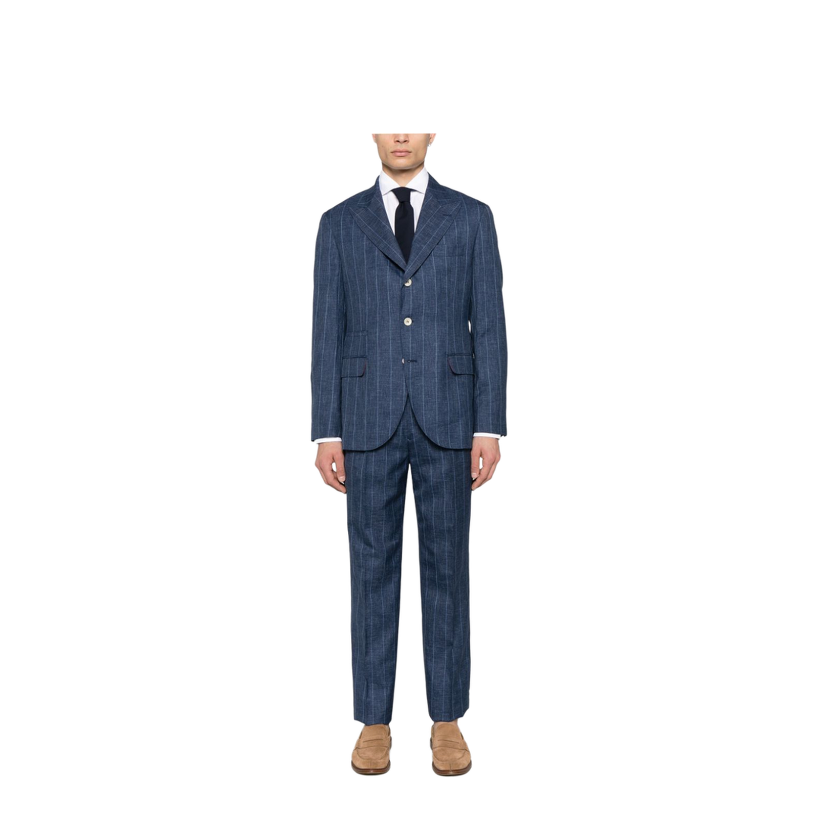 Wool Single-Breasted Suit