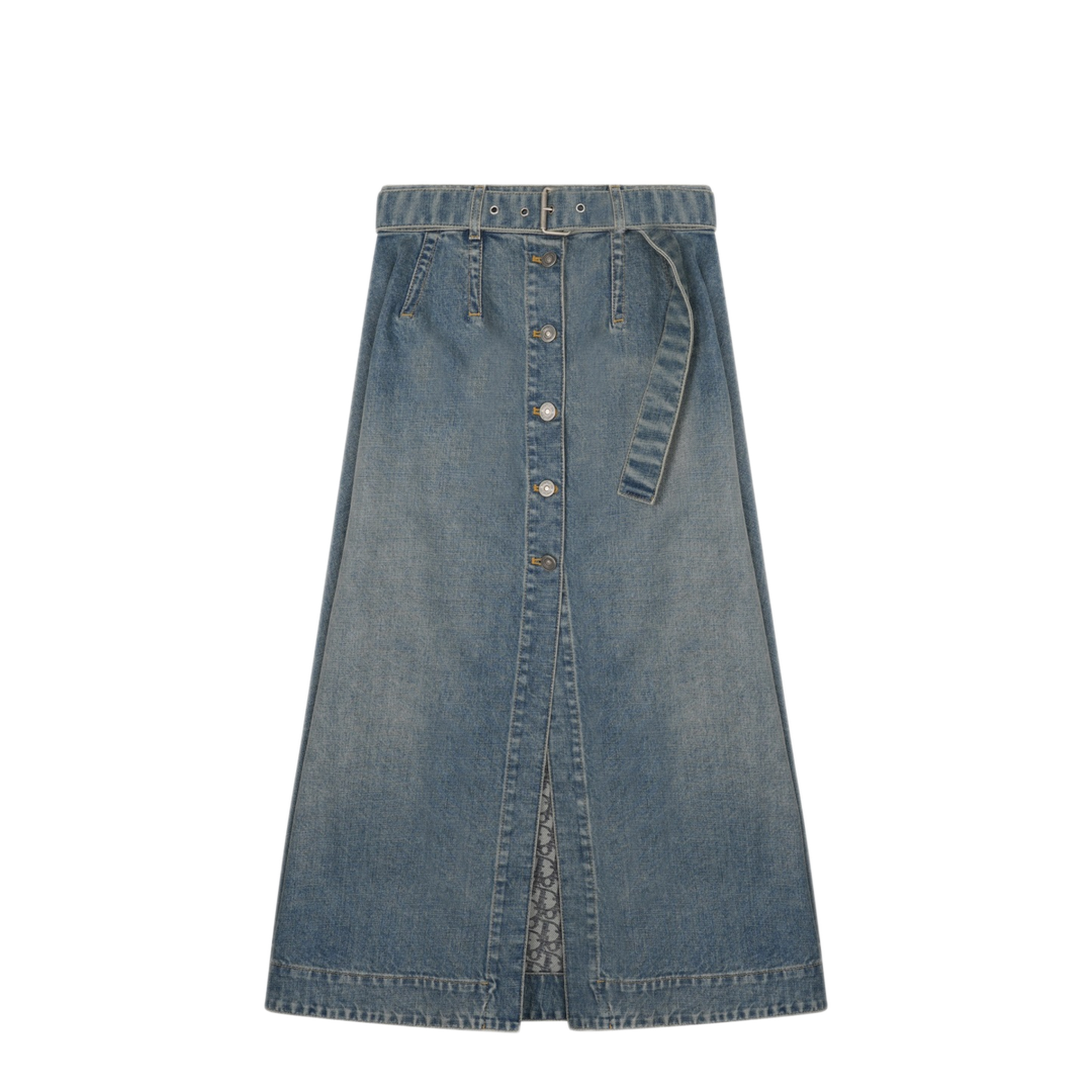 MAYFEYR - Dior - Denim Midi Skirt - 612J51A31535501