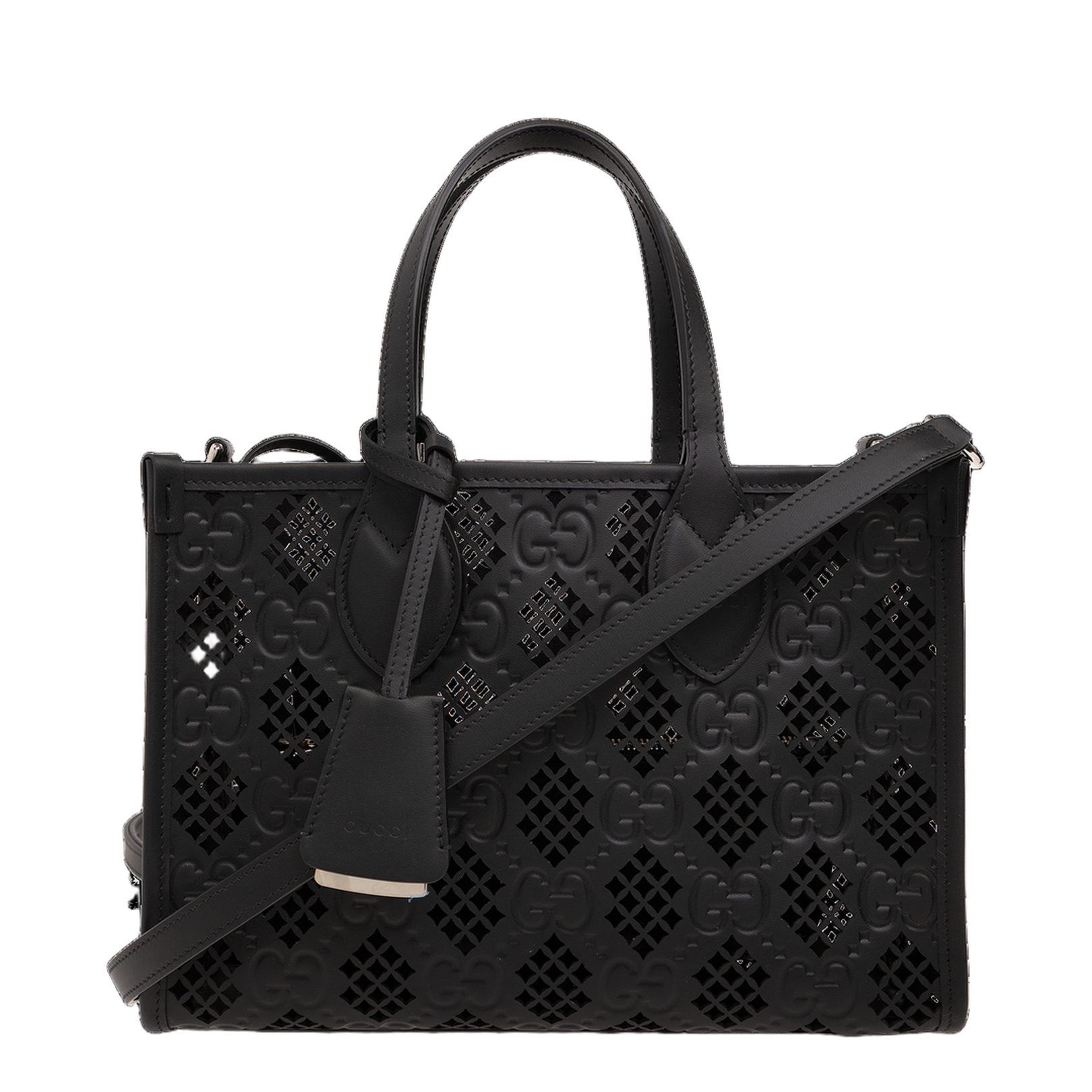 Ophidia Openwork Shoulder Bag