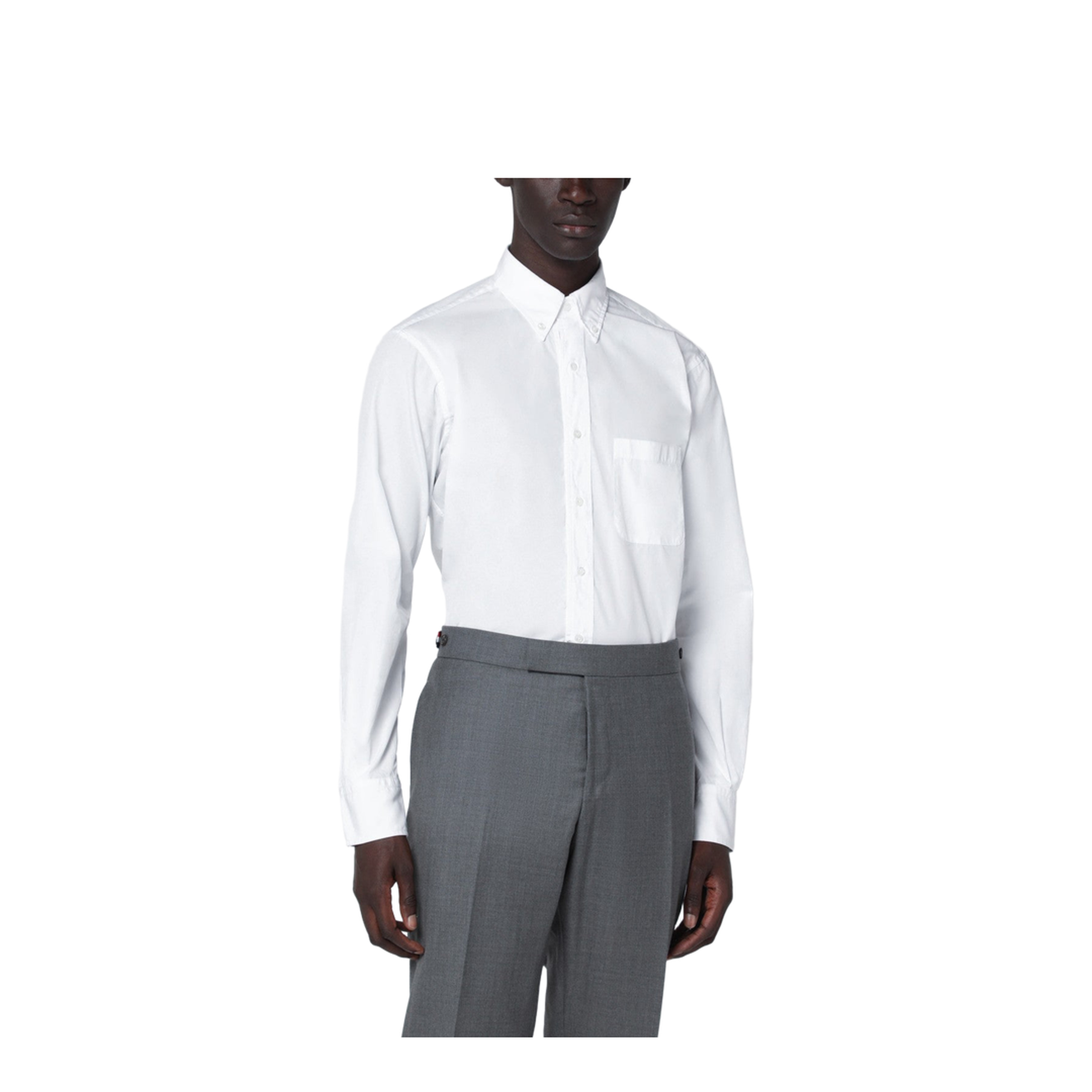 Signature Grosgrain Placket Shirt