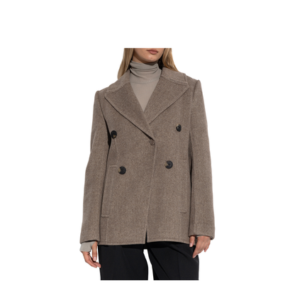 Short Double-Breasted Coat