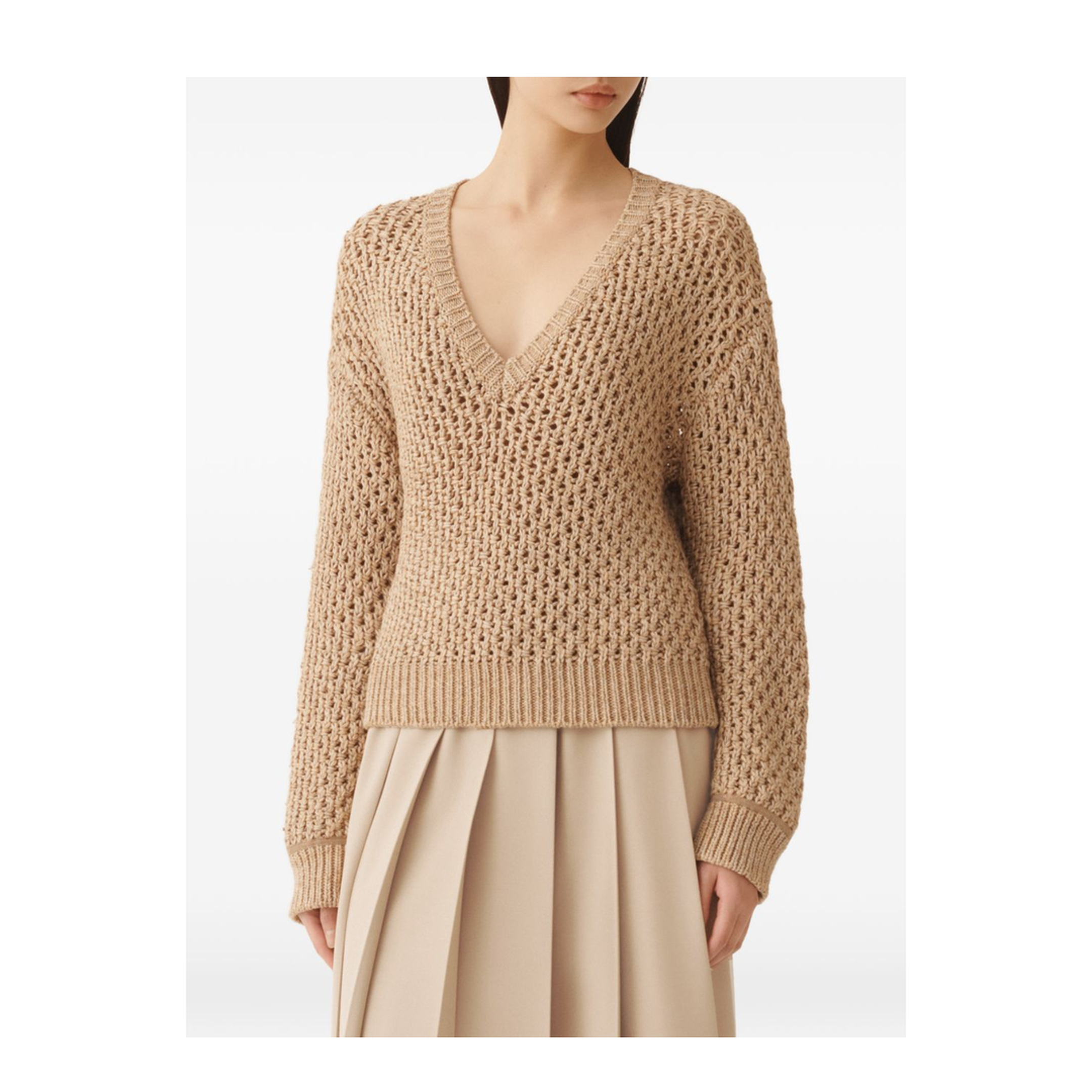 MAYFEYR - Fabiana Filippi - Sweaters Ivory - MAD266F113L7440157