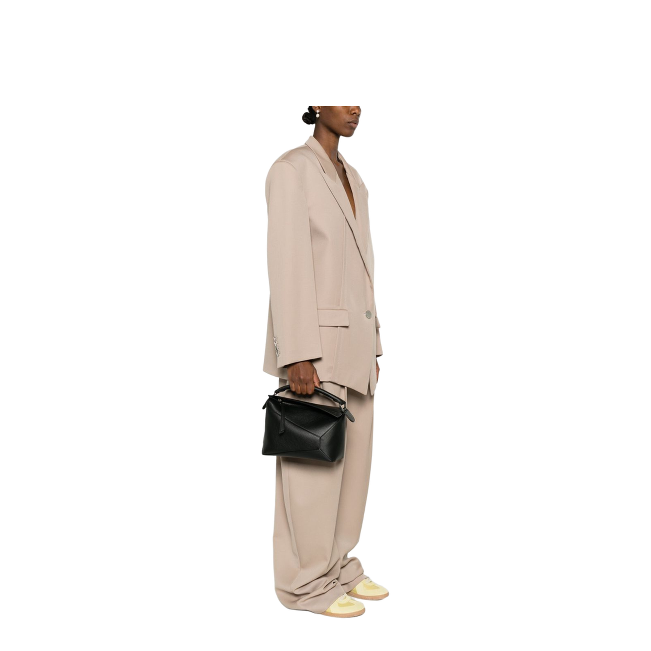 Puzzle Edge Bag in Soft Grained Calfskin
