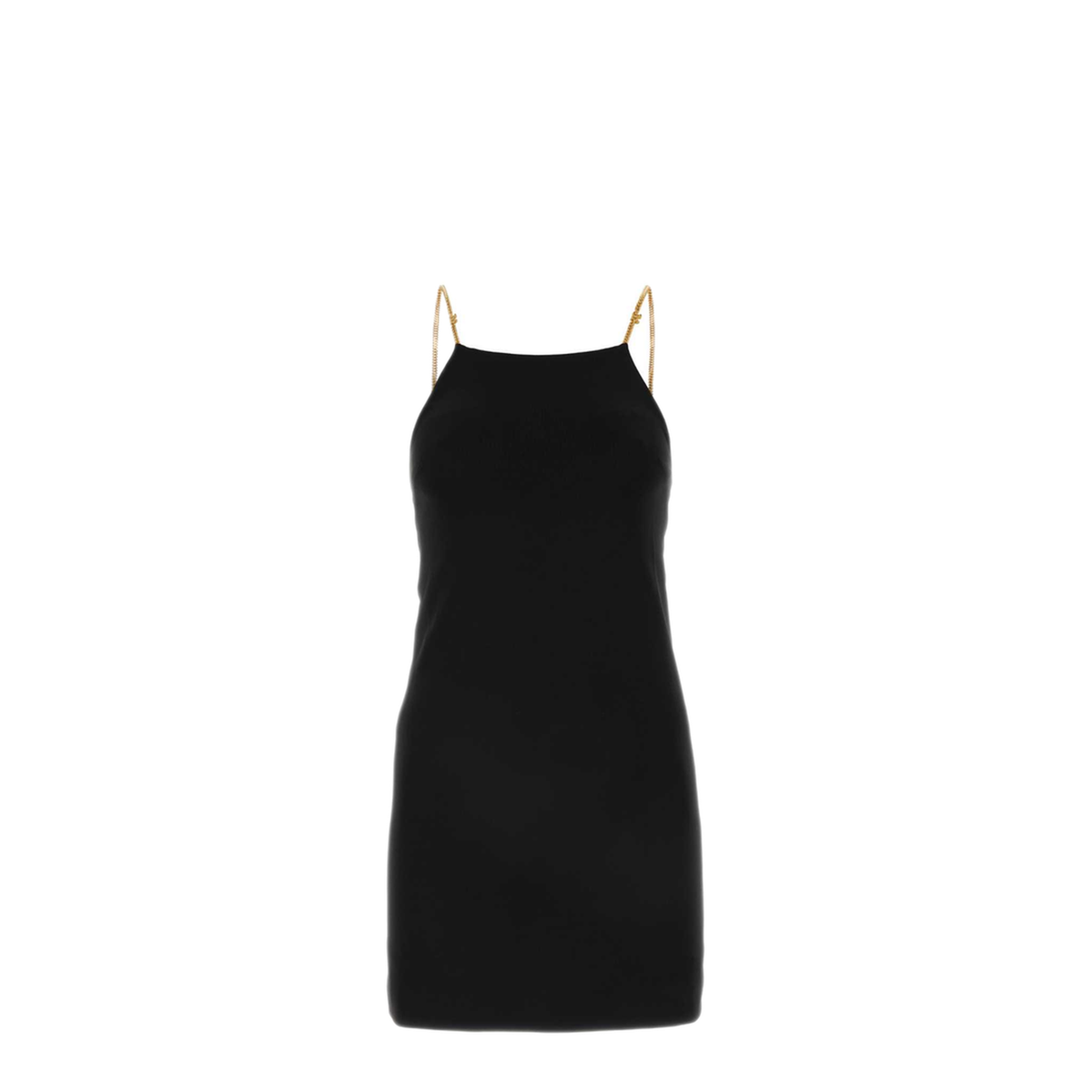 MAYFEYR - Palm Angels - Black Jersey Mini Dress - PWDB220S24FAB0011010