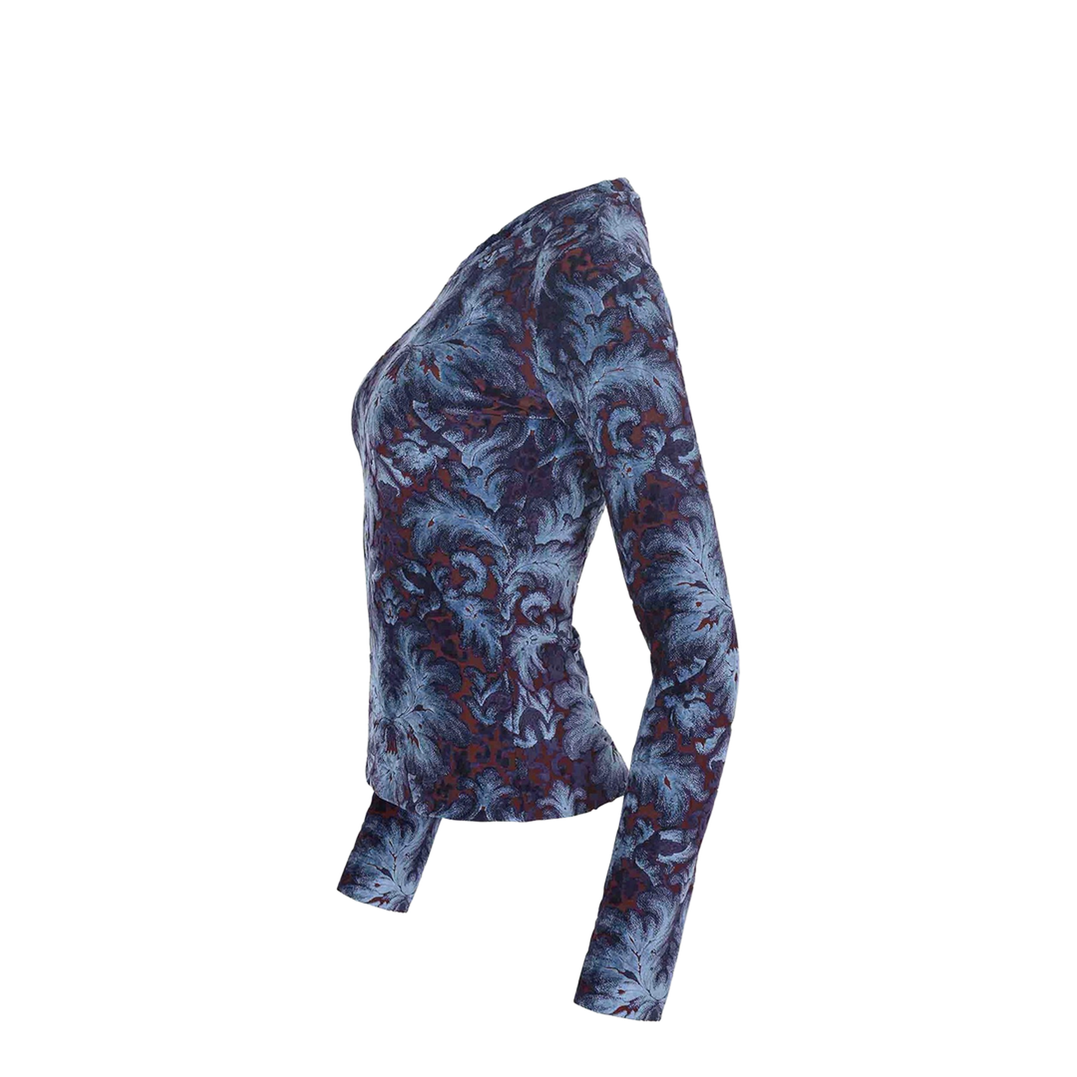 CHENILLE JACQUARD TOP