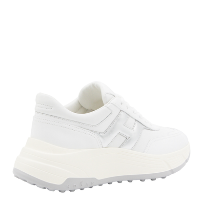 Hi-Fi Leather Sneakers