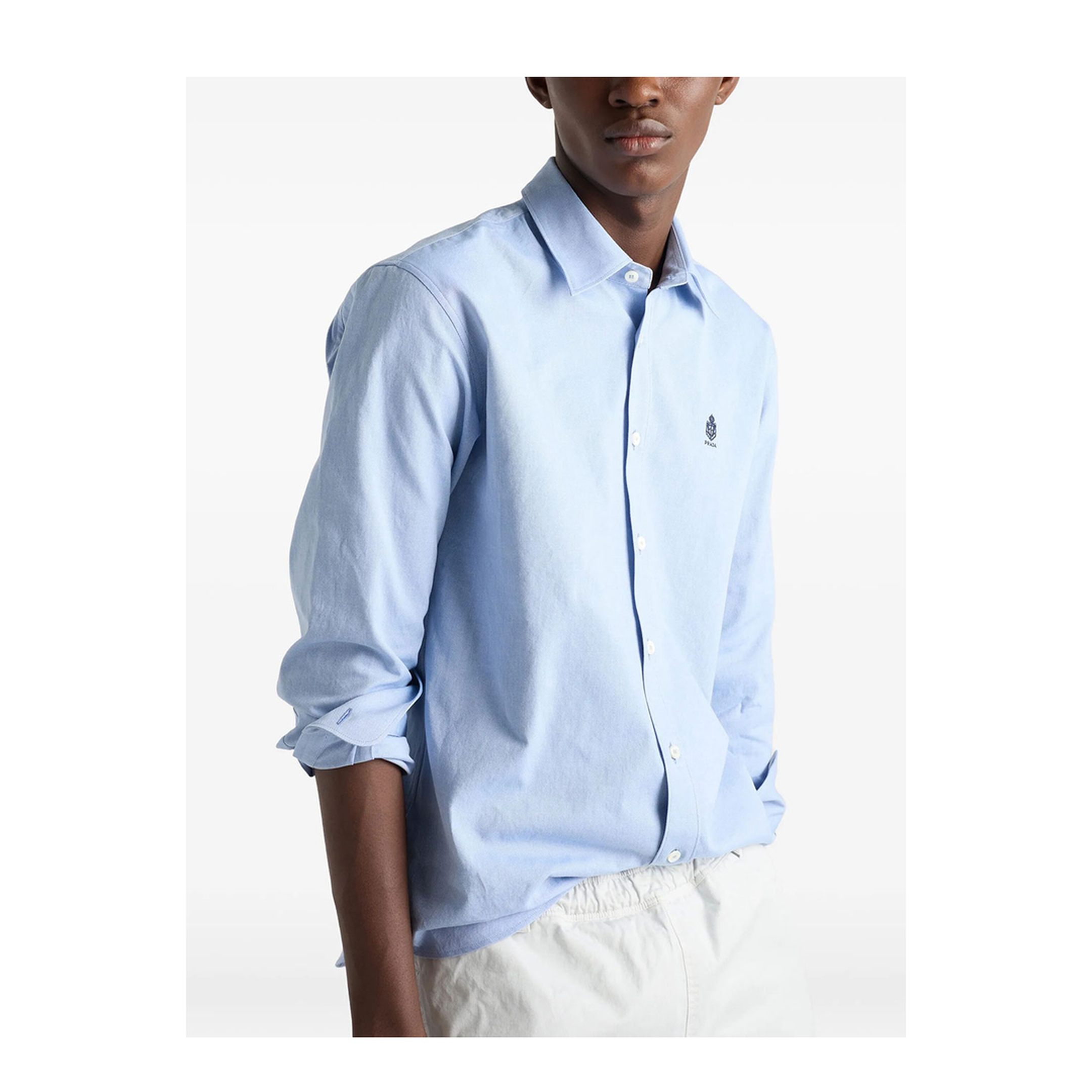 MAYFEYR - Prada - Classic Fit Cotton Shirt - UCN666SWMO1926