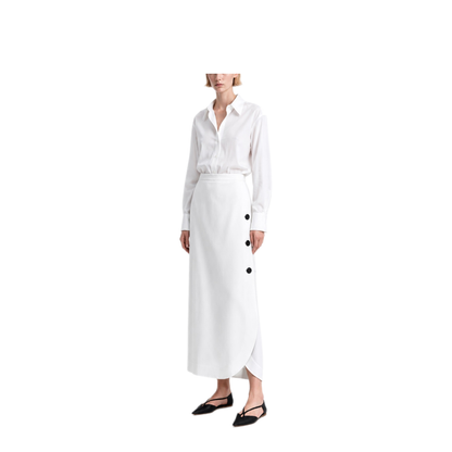 MAYFEYR -  - Canvas Skirt In Viscose And Linen - 2616101042600419001
