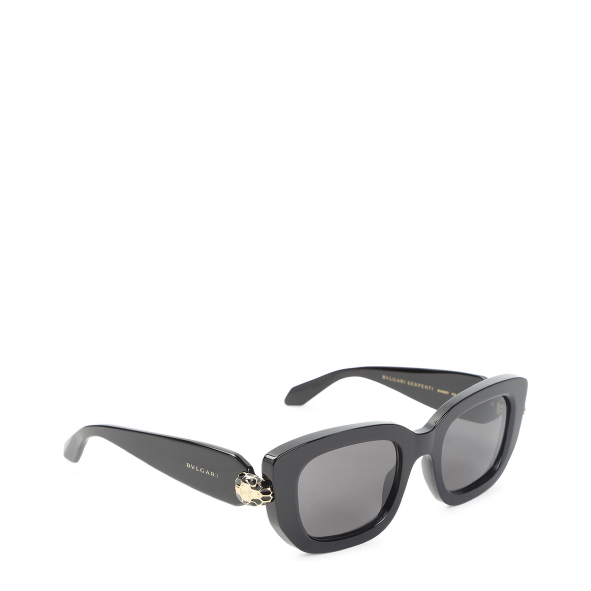 MAYFEYR - BVLGARI EYEWEAR - Serpenti Forever Rectangular Sunglasses - BV40087IBLACK