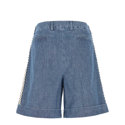 Denim Bermuda Shorts