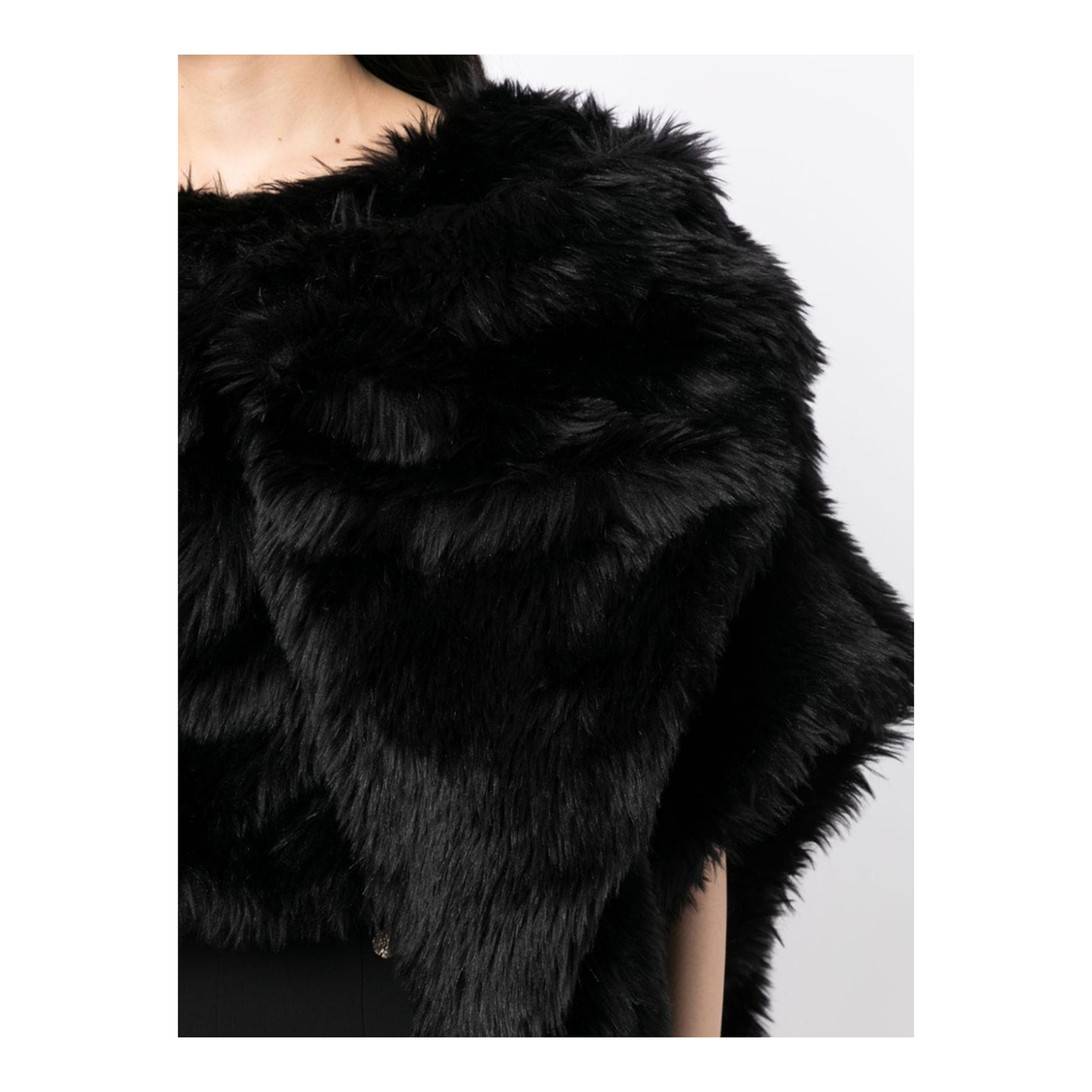 Faux Fur Cropped Jacket