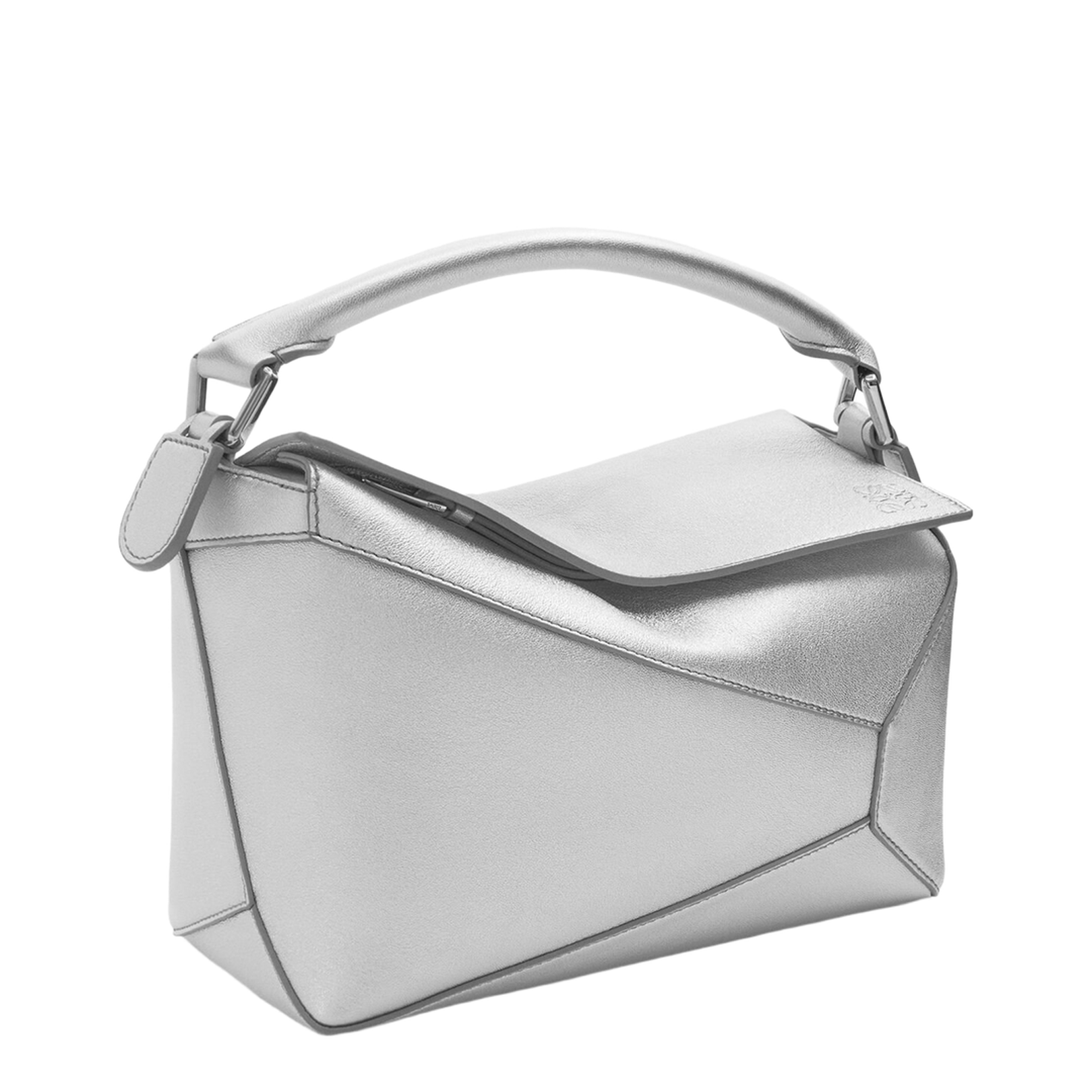 Puzzle Edge Small Leather Handbag