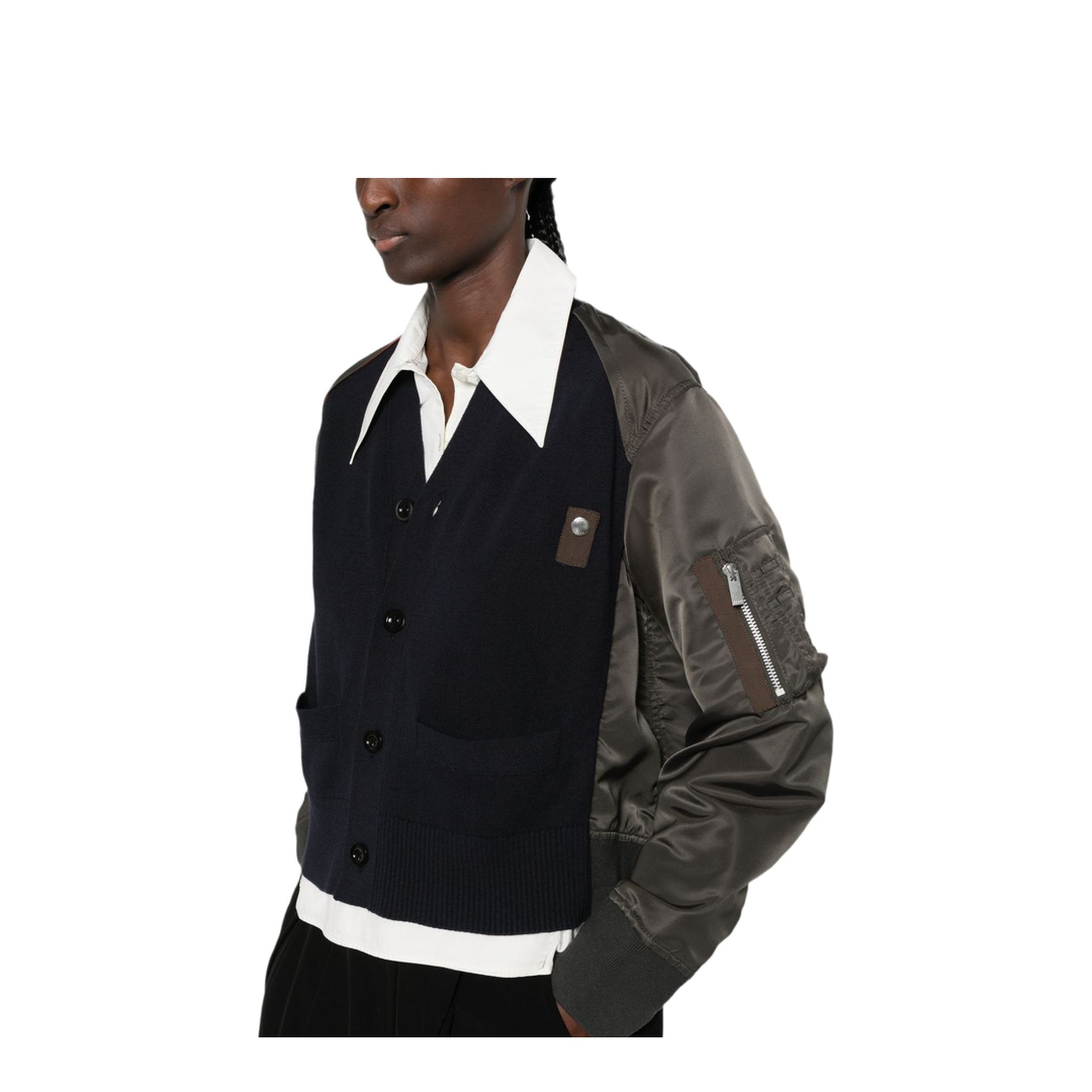 MAYFEYR - Sacai - Sweaters Navy - 26-08586233
