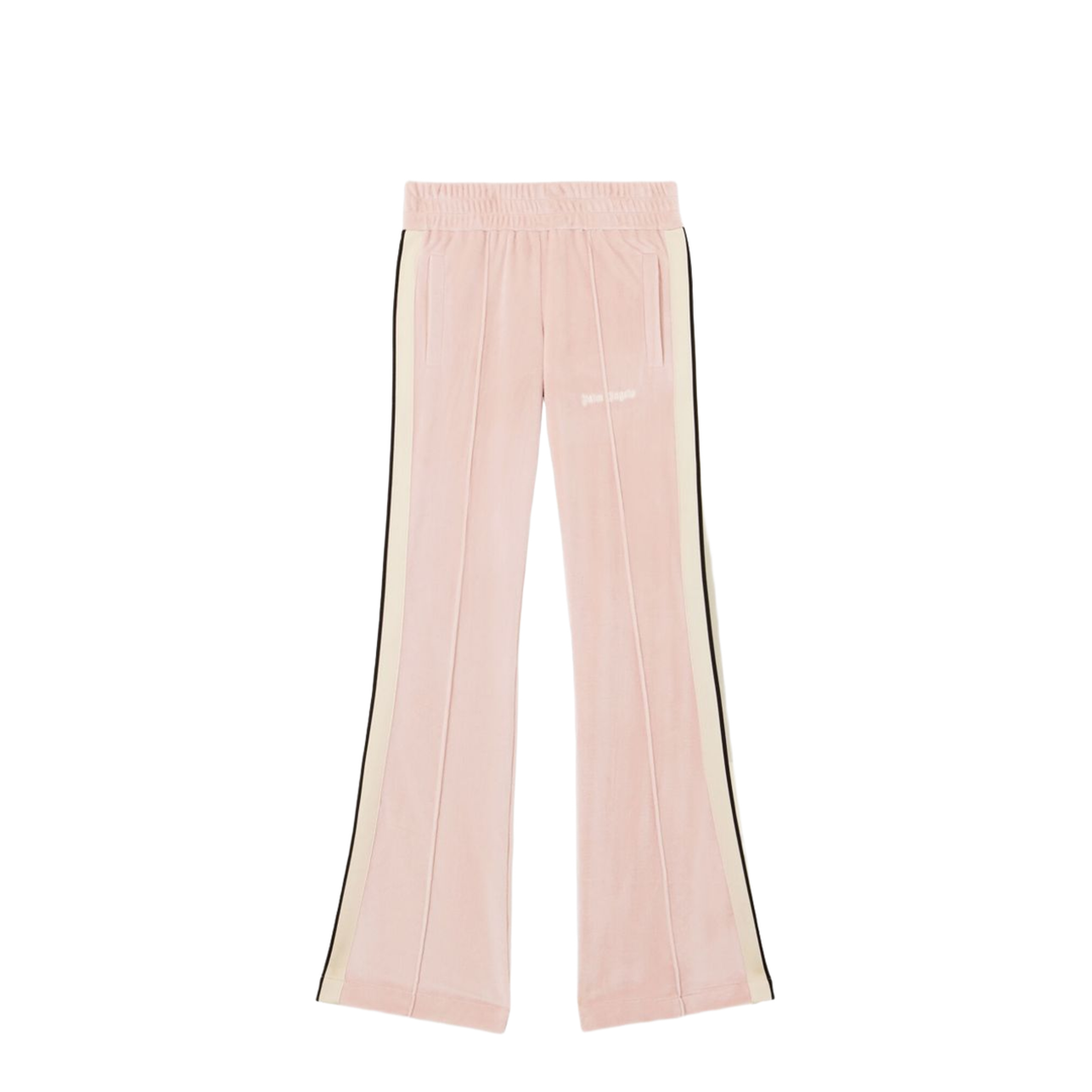 MAYFEYR - Palm Angels - Velvet Trousers With Side Stripes - PWCJ019S26FAB0013003