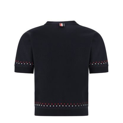 MAYFEYR - Thom Browne - Snowflakes T Shirt - FJS255EJ0055001