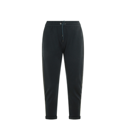 Cotton and Silk Blend Trousers