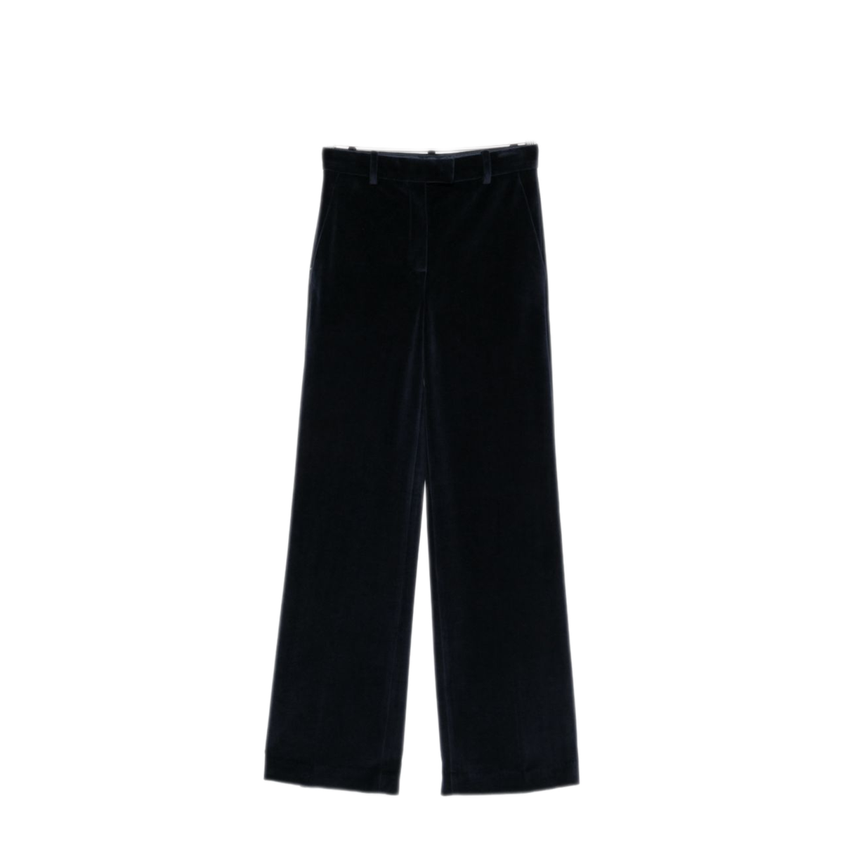 MAYFEYR - Circolo 1901 - Ink Blue Velvet Trousers - FD4063G012