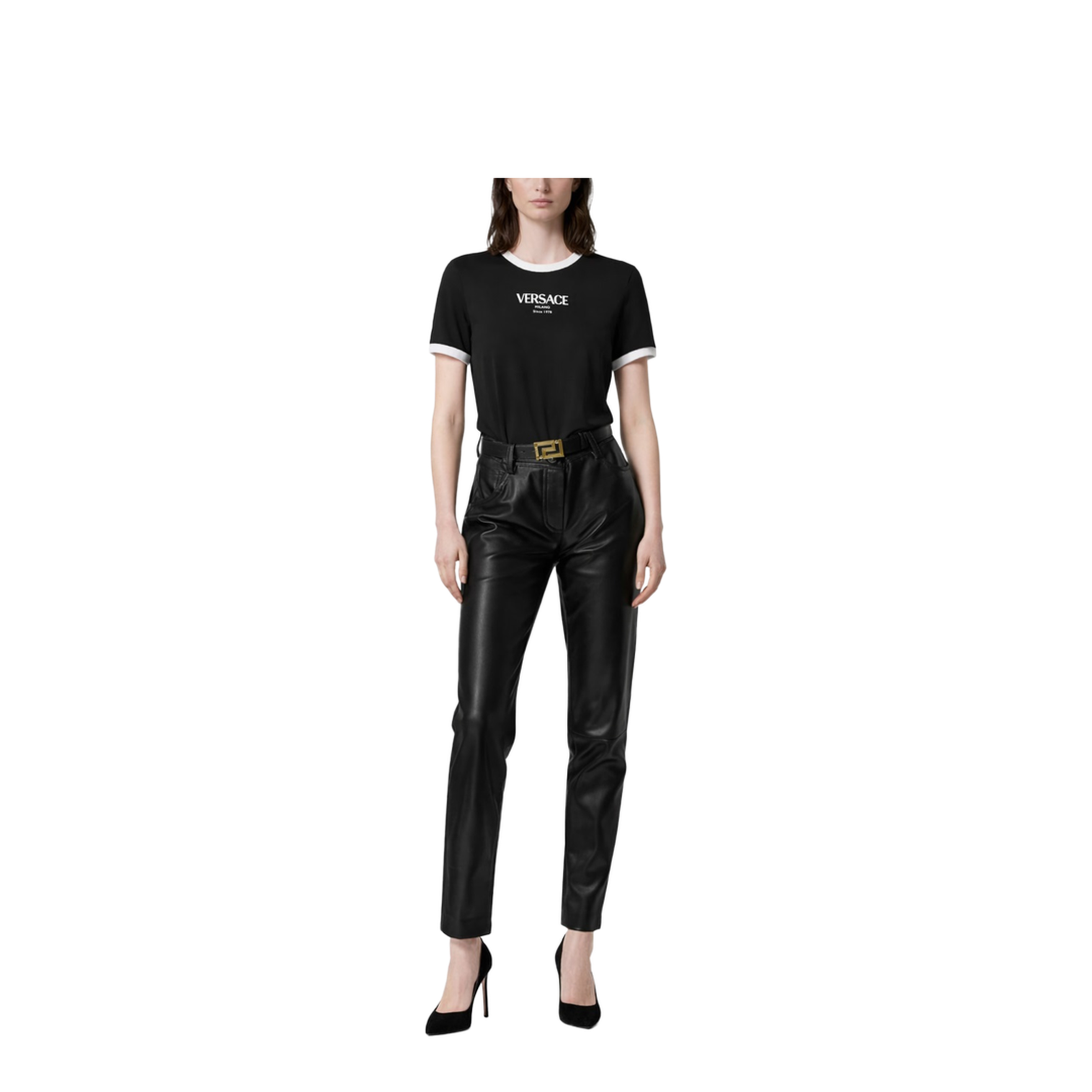 MAYFEYR - Versace - T-Shirt With Logo - 10226561A166852B020