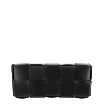 Cassette Leather Clutch Bags - Black