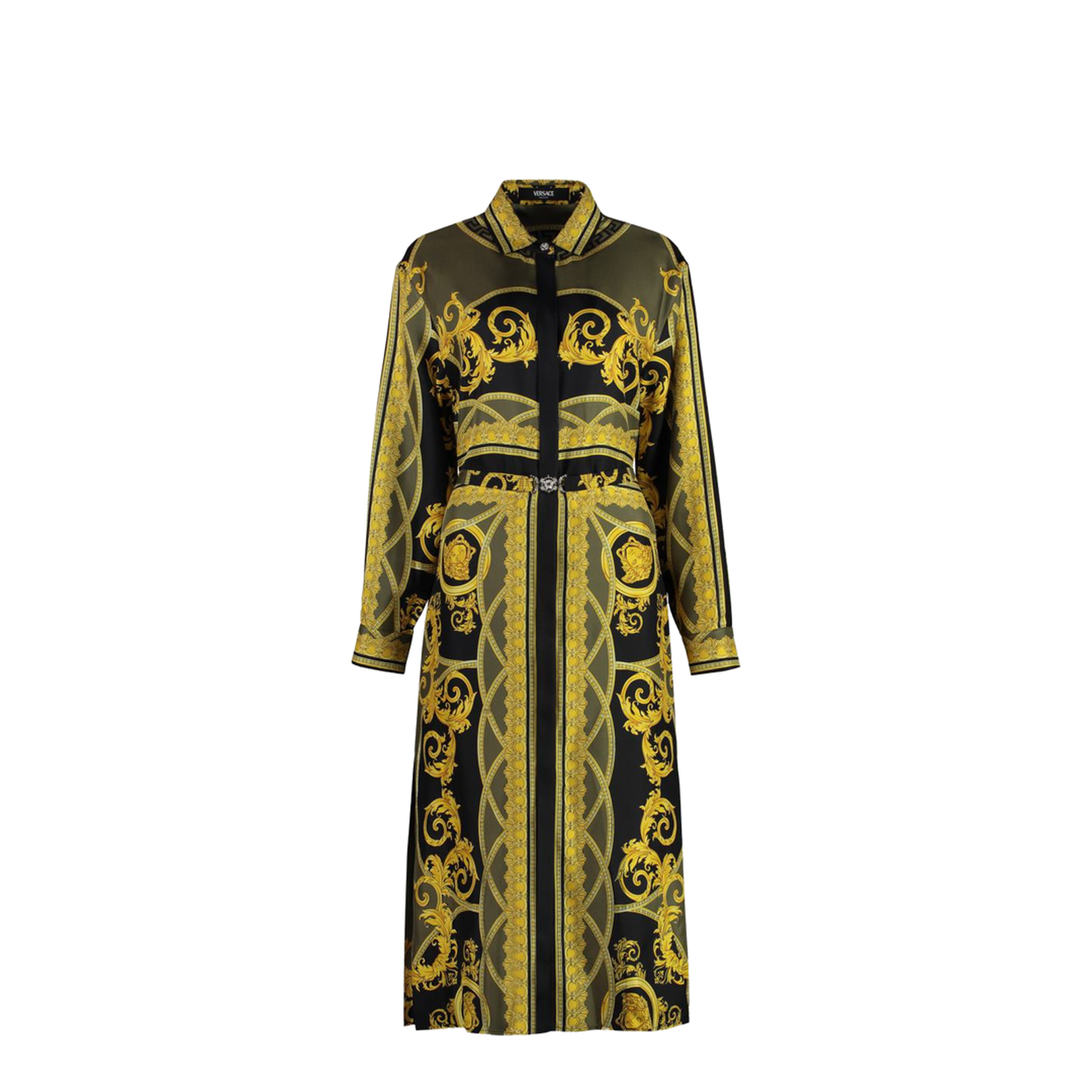 Printed Shirtdress
