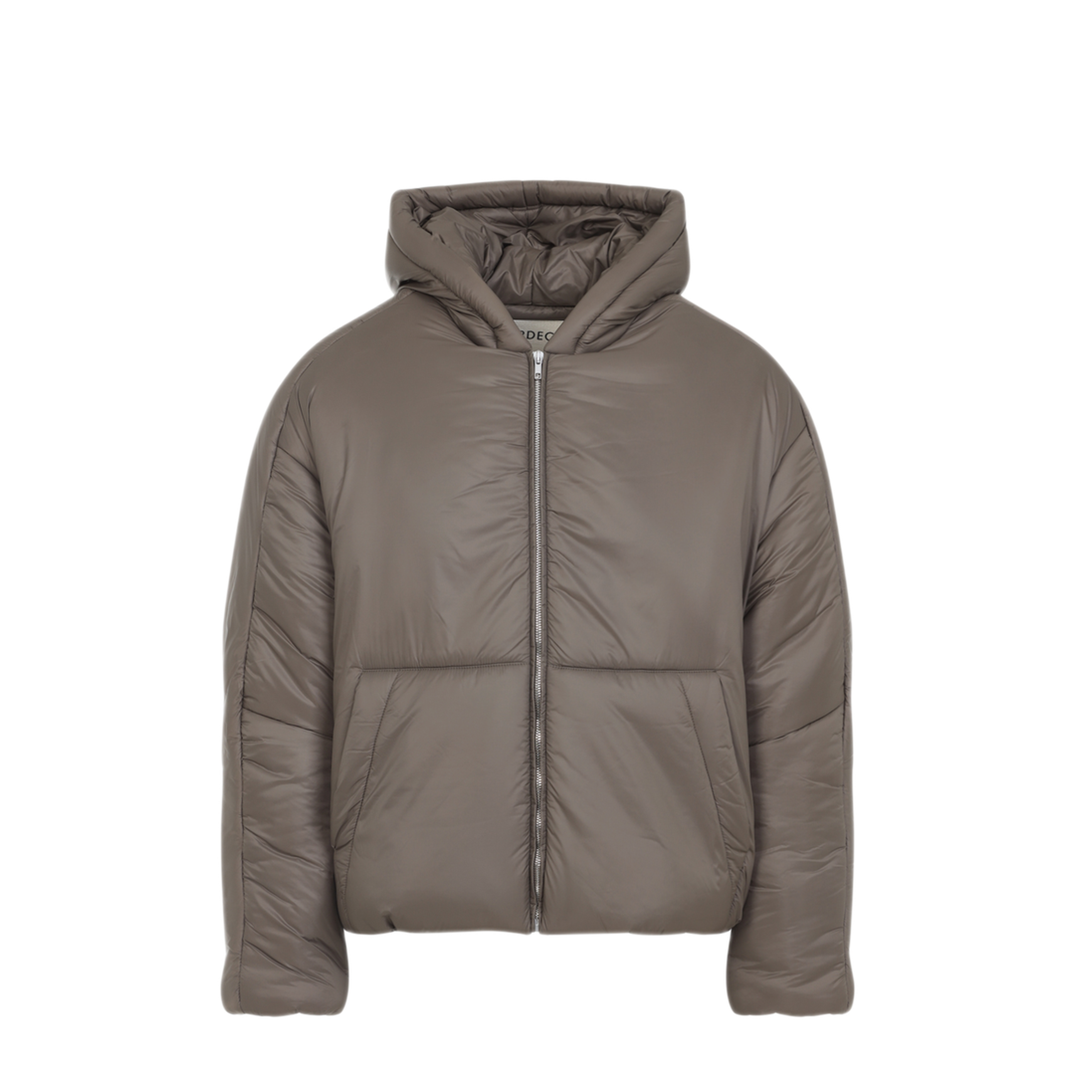 MAYFEYR - MORDECAI - Mud Brown Hoodie Puffer - 25A96MRU02825