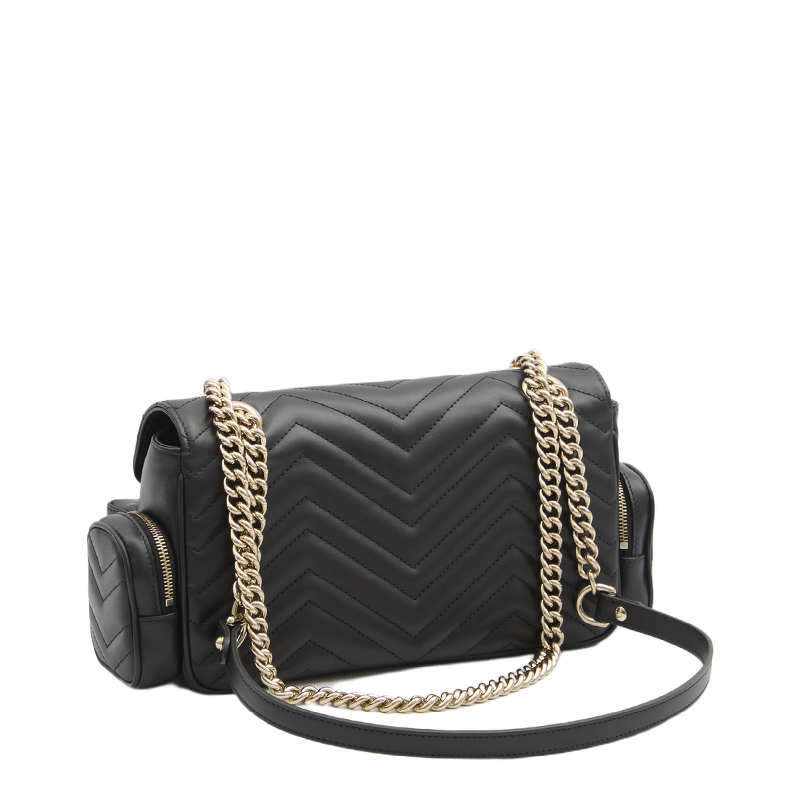 Go Small Leather Shoulder Bag - Black