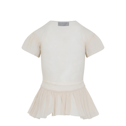 MAYFEYR - Simone Rocha - Sheer Ballet Peplum Top - 54251249