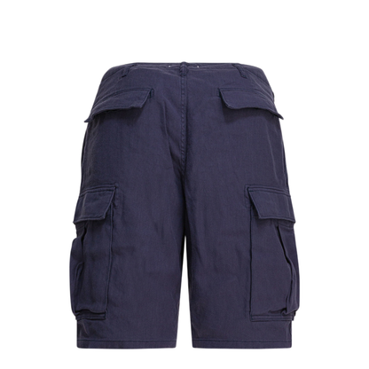 MAYFEYR - nonnative - Linen Cargo Shorts - NNP4622DKNAVY