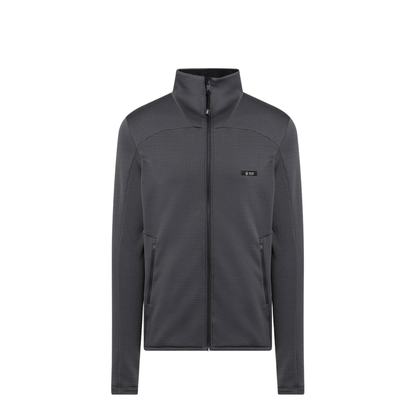 Grey Technical-Fabric Sweatshirt