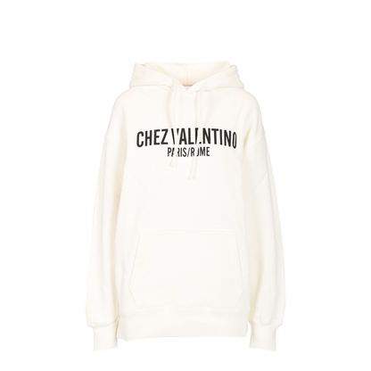 Cotton Hoodie With Print