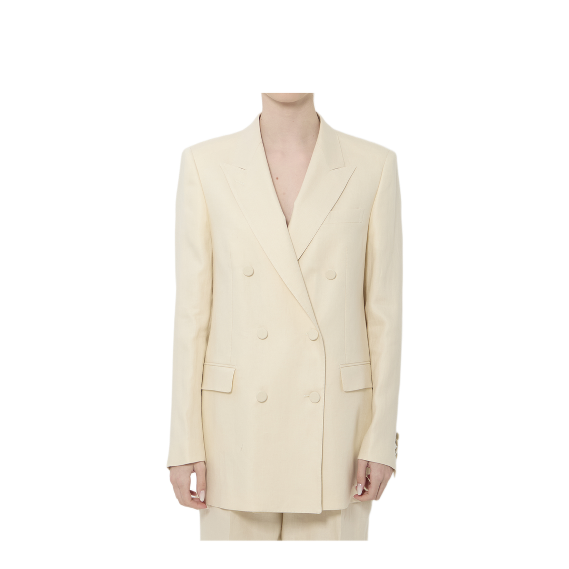 MAYFEYR - Tagliatore - Double Breasted Linen J Jasmin Jacket - JJASMINE340021299