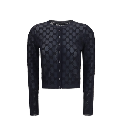 MAYFEYR - Gucci - All-Over Viscose Crepe Cardigan - 875547XKFMR