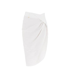 Jacquemus la jupe saudade asymmetric skirt