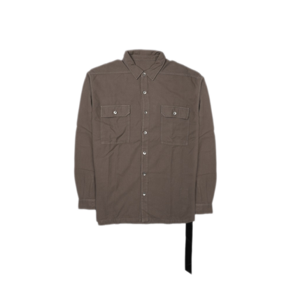 MAYFEYR - Rick Owens - Overshirt Jumbo In Cotone - DU02F6297CFL34