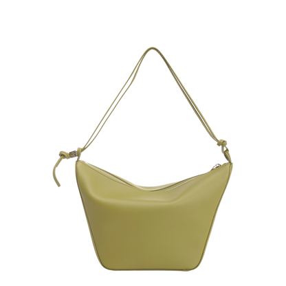 Mini Hammock Hobo Bag in Leather