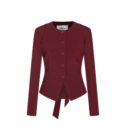 MAYFEYR - NISSA - Jackets - S1366BORDEAUX